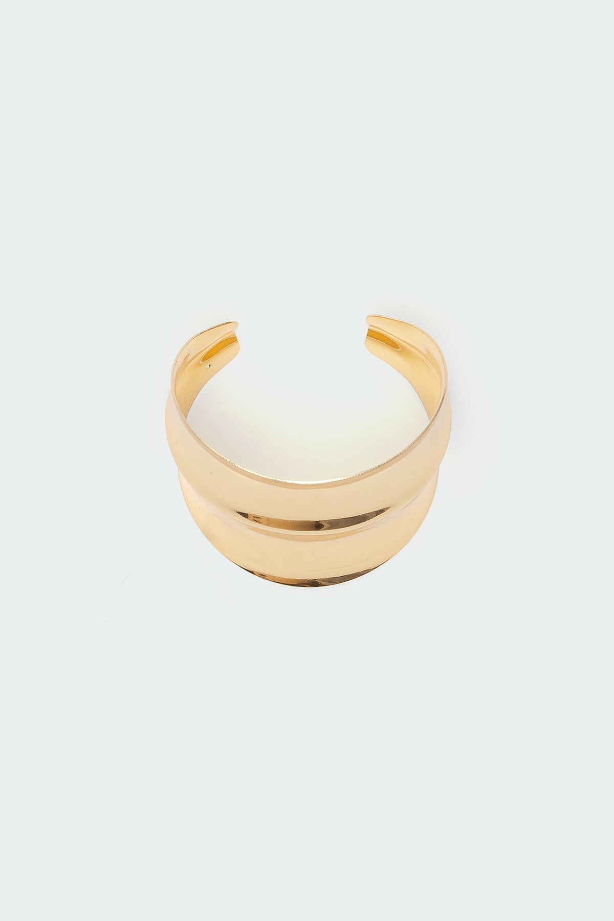 Statement Metal Cuff Bracelet