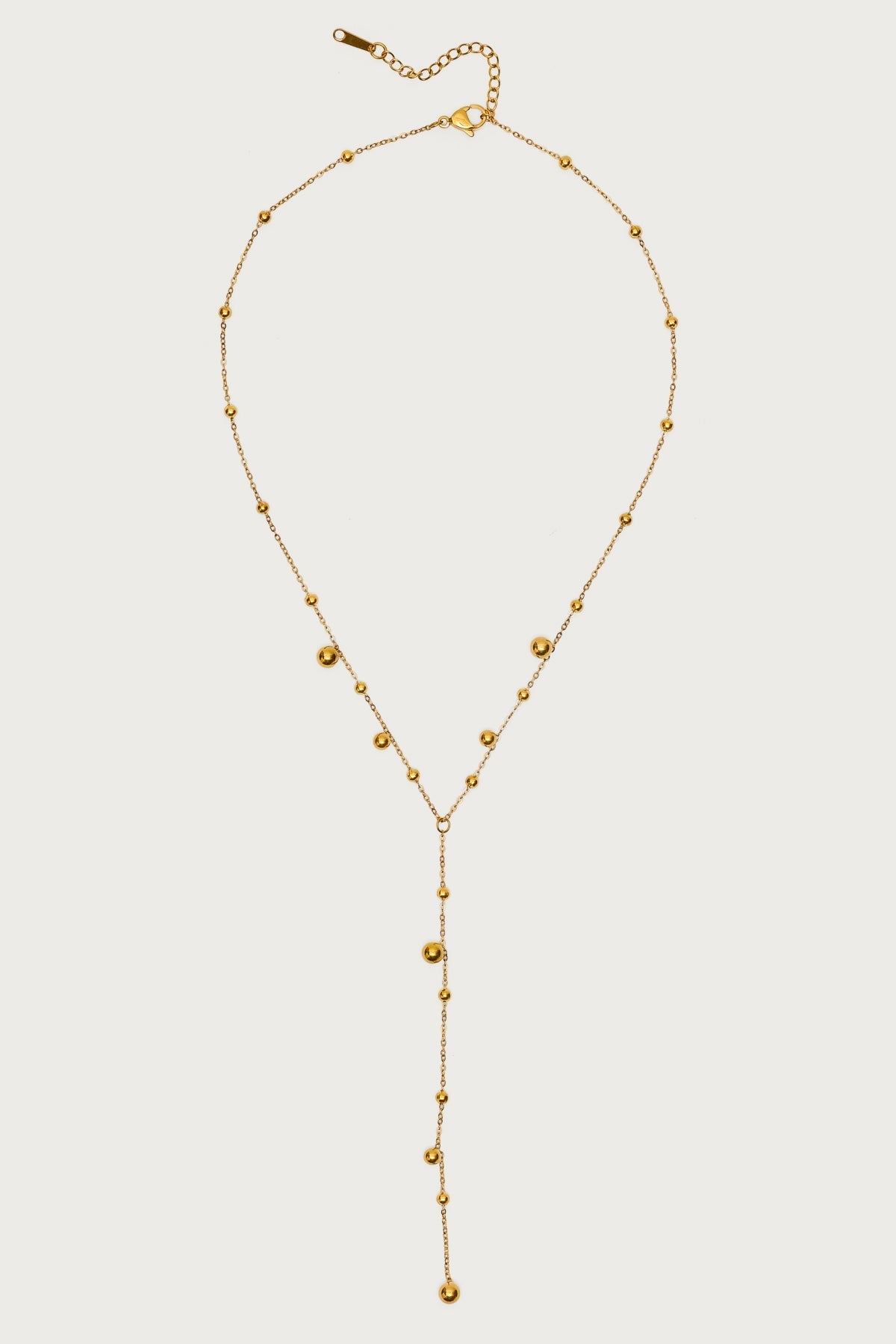 Cascading Bead Necklace