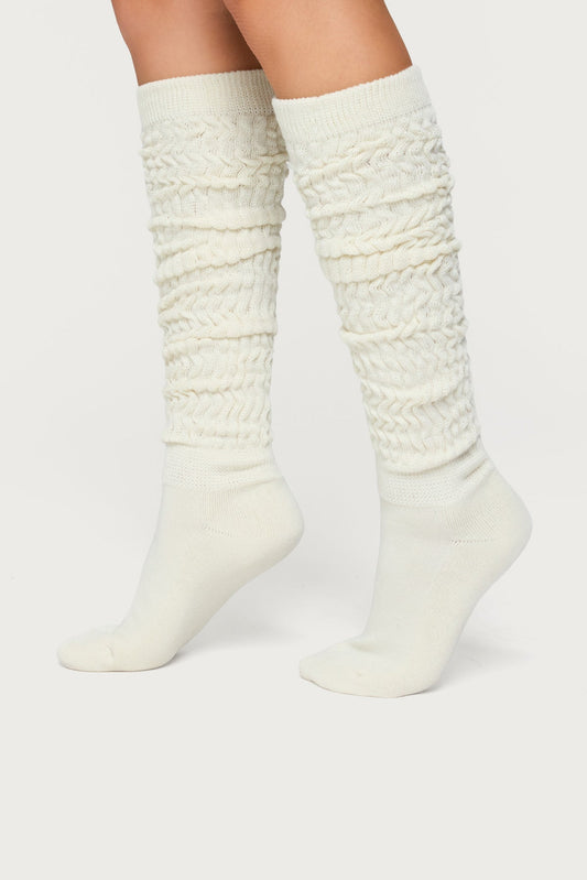 Knee High Scrunch Socks