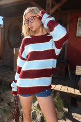 BURGUNDY-AND-BLUE