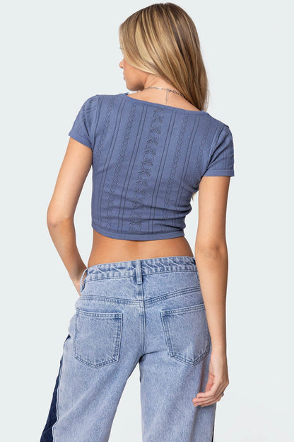 Luciana Knit Crop Top