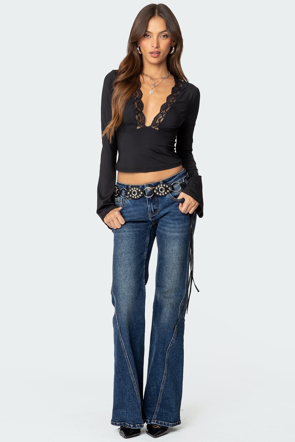 Colton Low Rise Bootcut Jeans