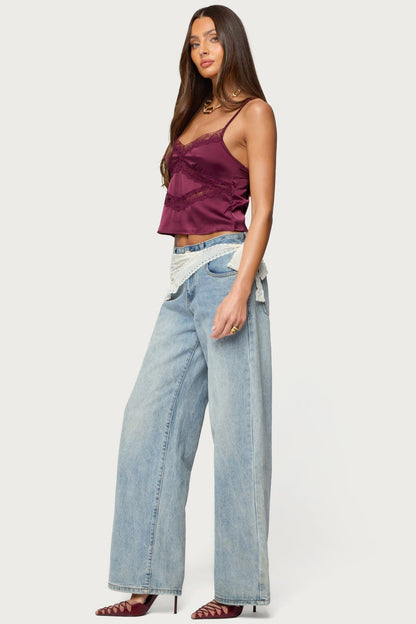 Tamar Satin Effect Tank Top
