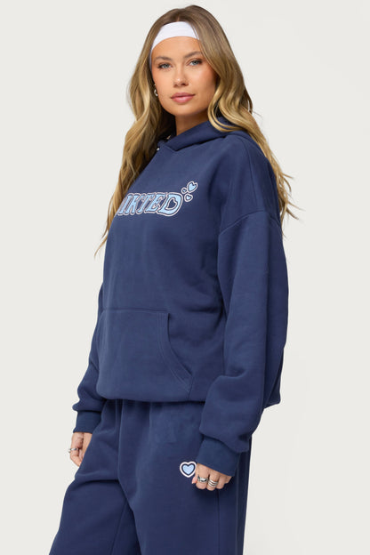 Glitter Girl Edikted Hoodie