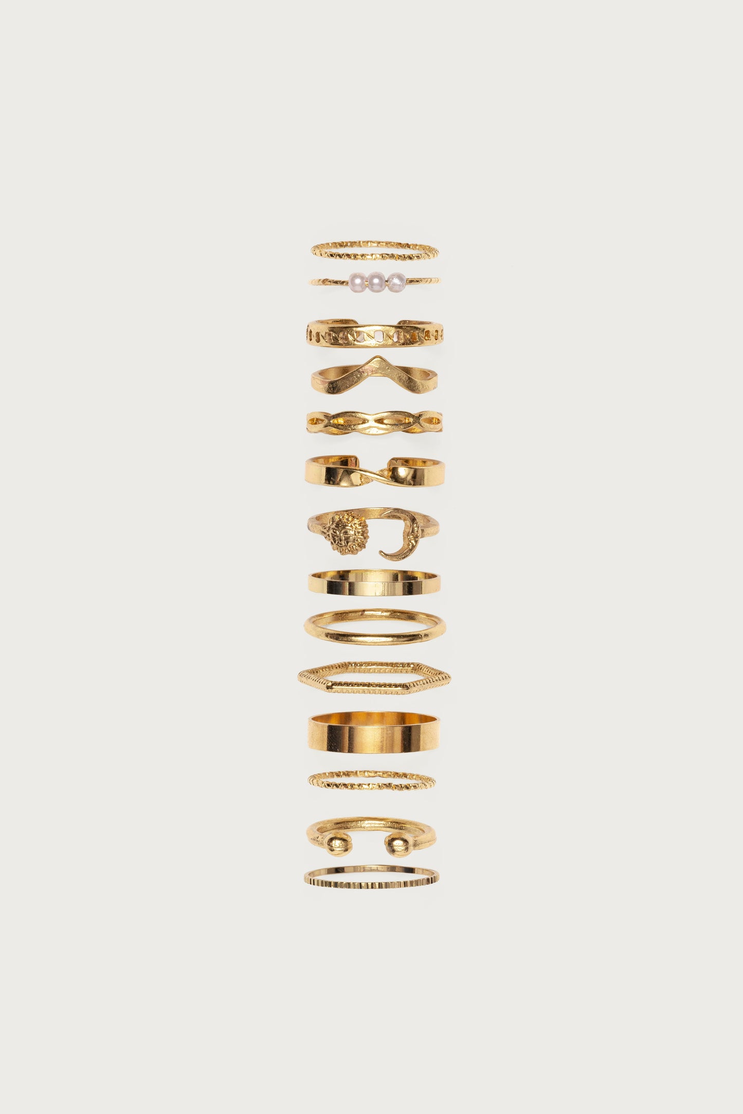 Assorted Stacking Ring Pack