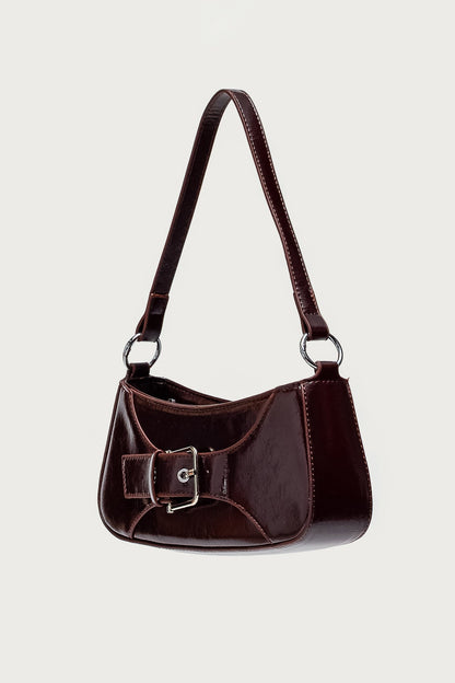 Buckle Up Faux Leather Bag