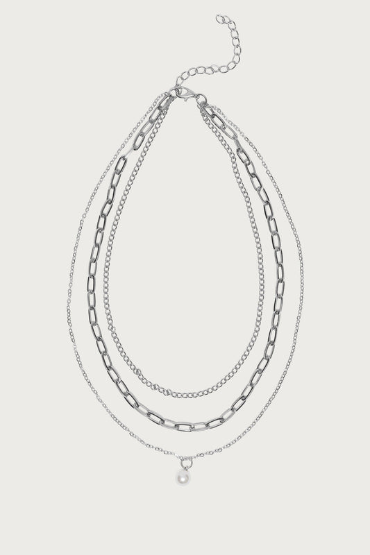 Pearly Necklace Set