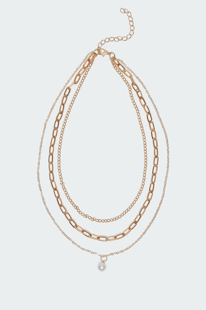 Pearly Necklace Set
