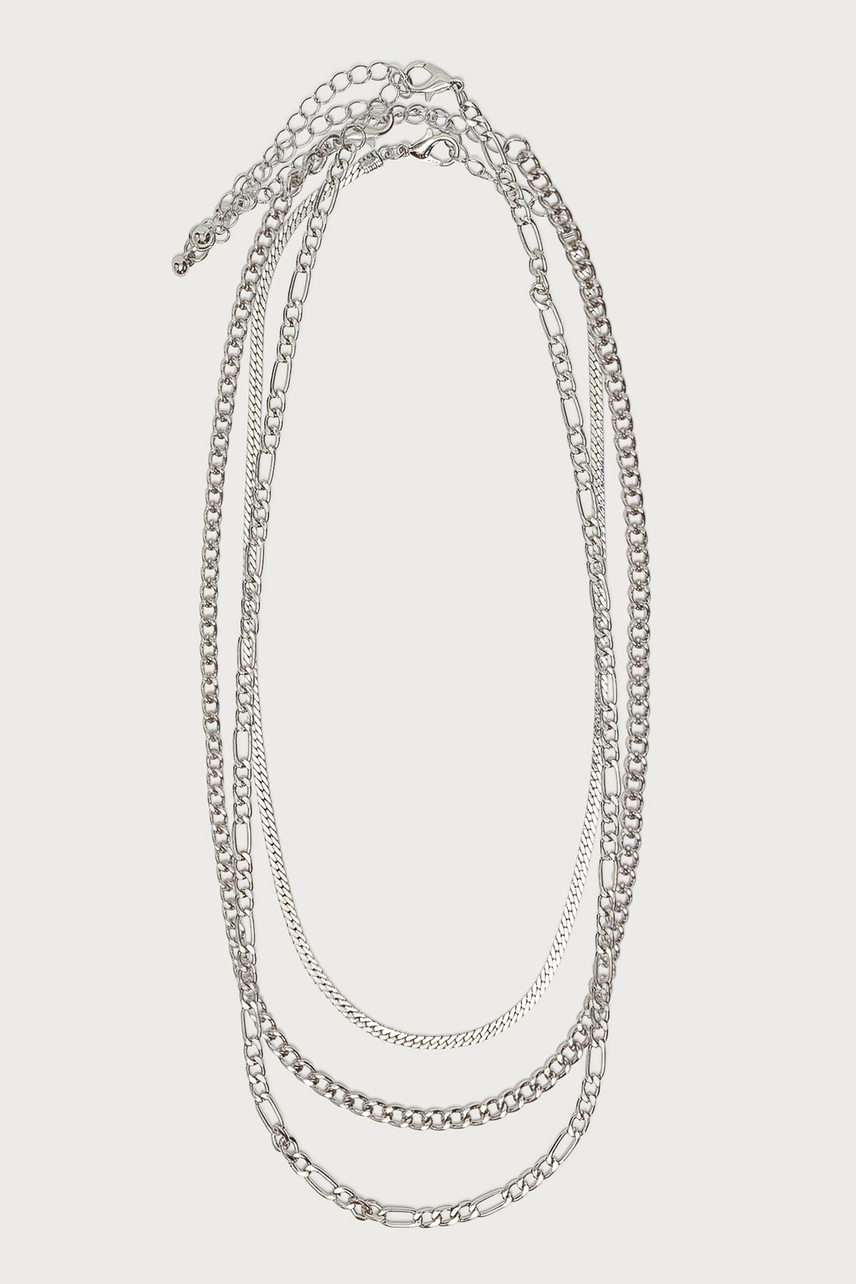 Chain Link Necklace Set