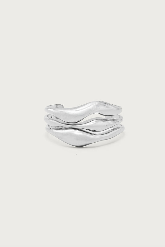 Abstract Stacked Arm Cuff