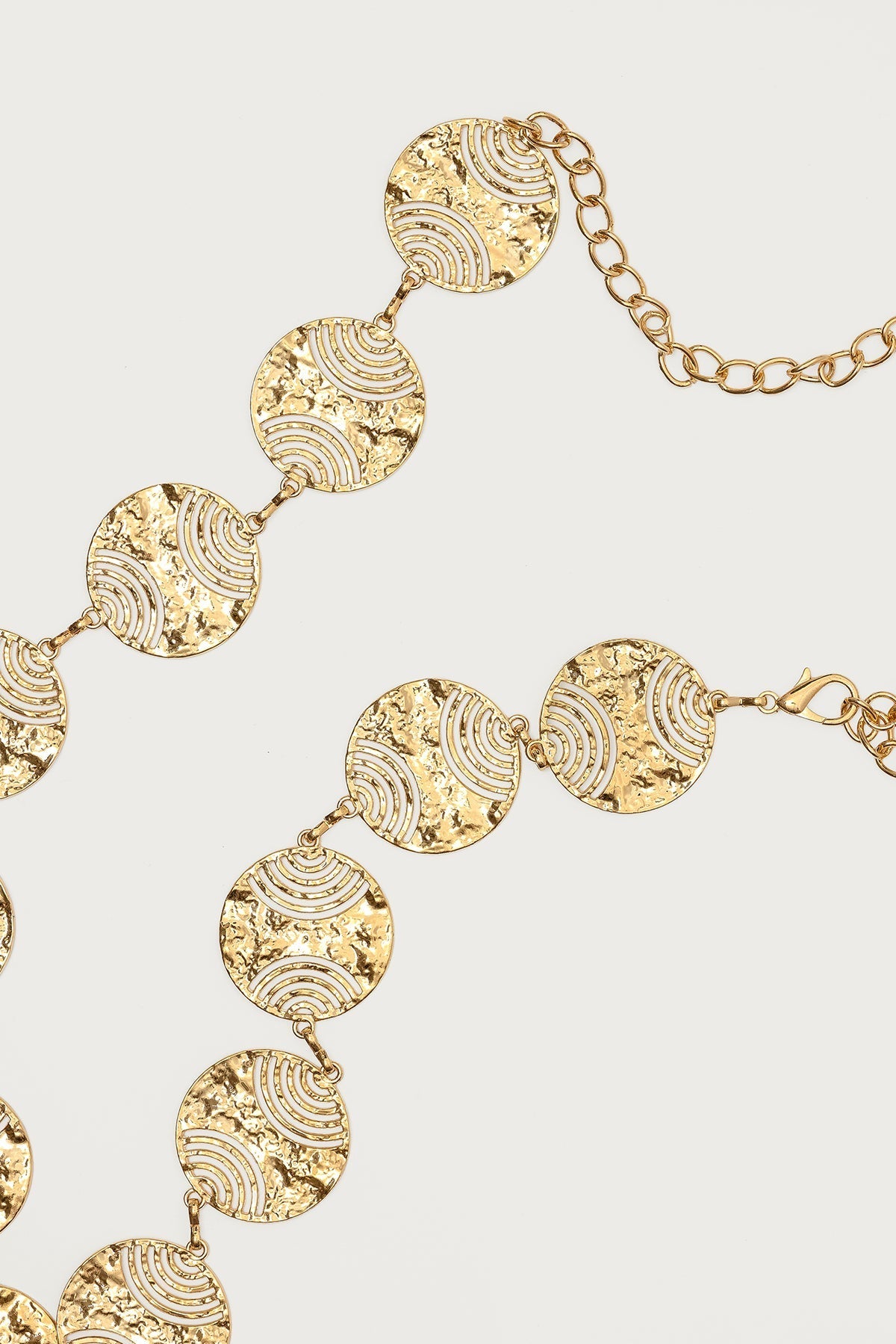 Textured Disc Chain Belt