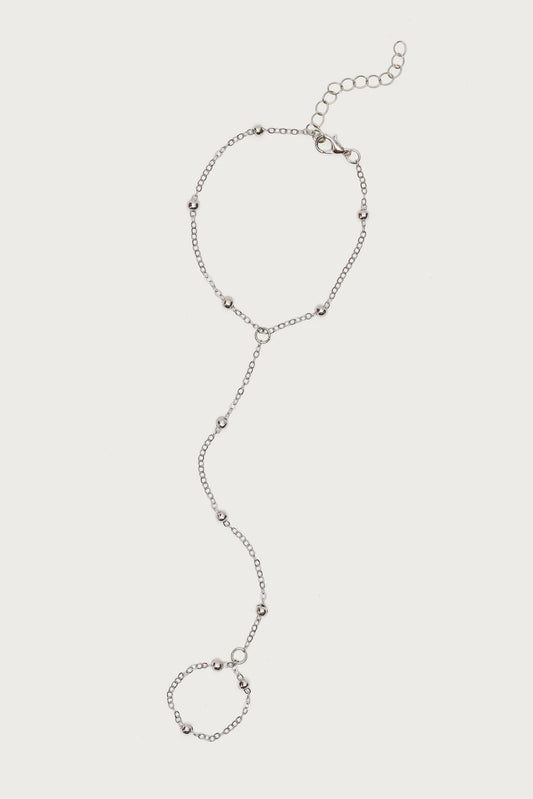 Metal Bead Hand Chain