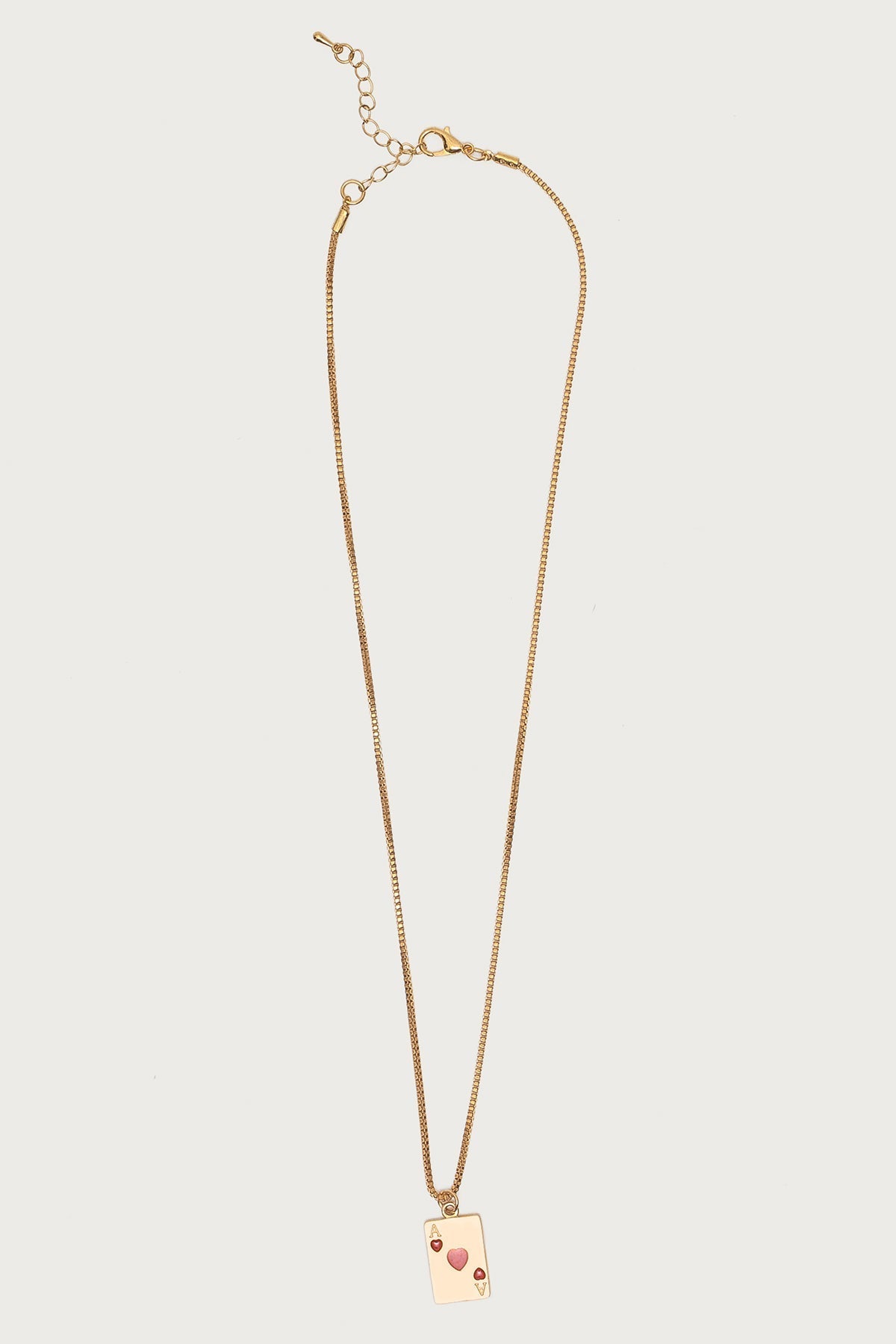 Ace Of Hearts Necklace