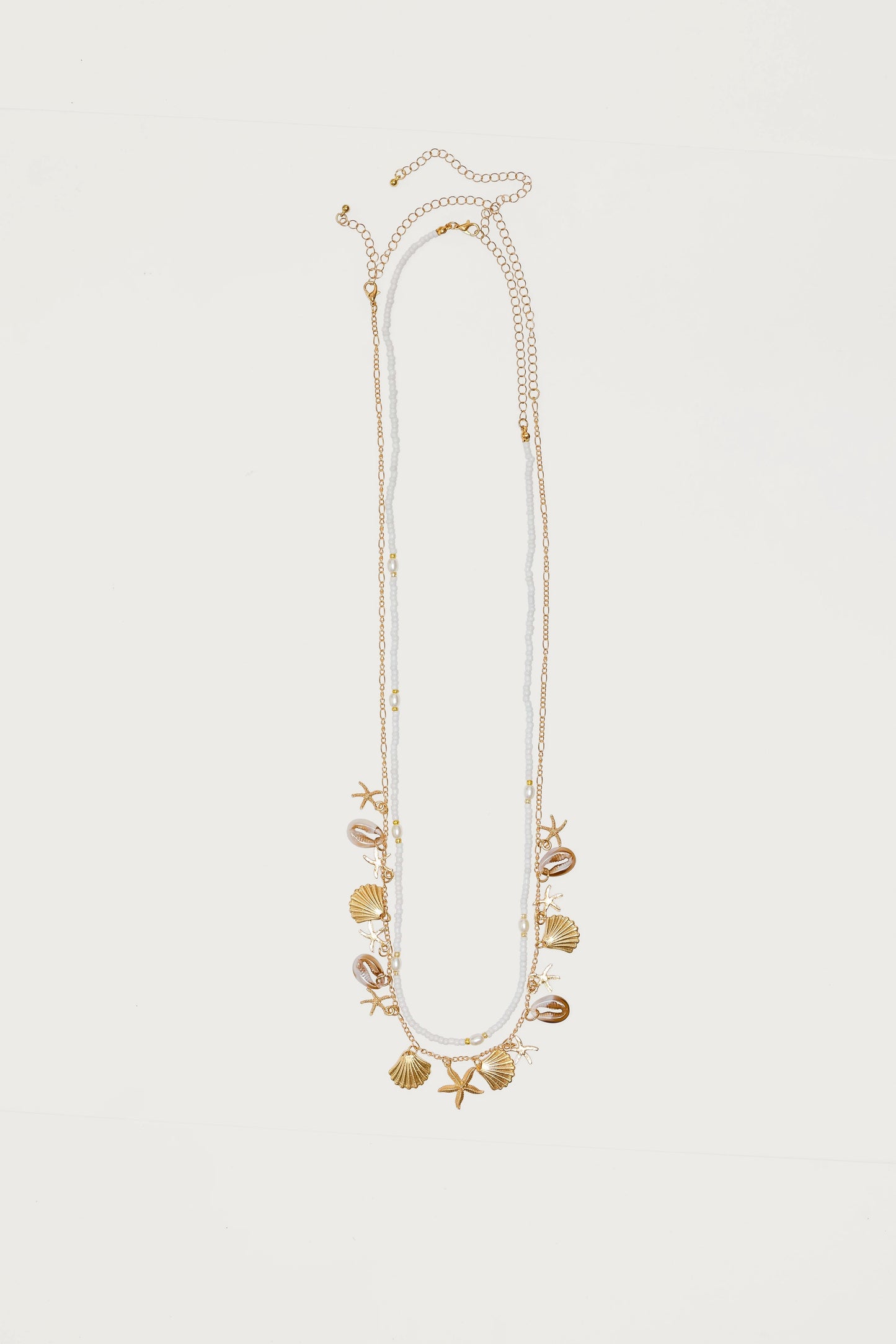 Bead & Coastal Charm Belly Chains