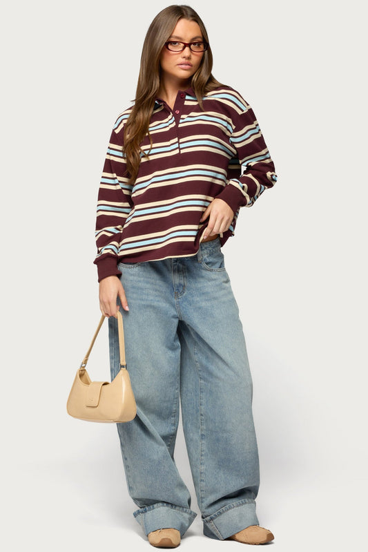 Renya Striped Rugby Shirt