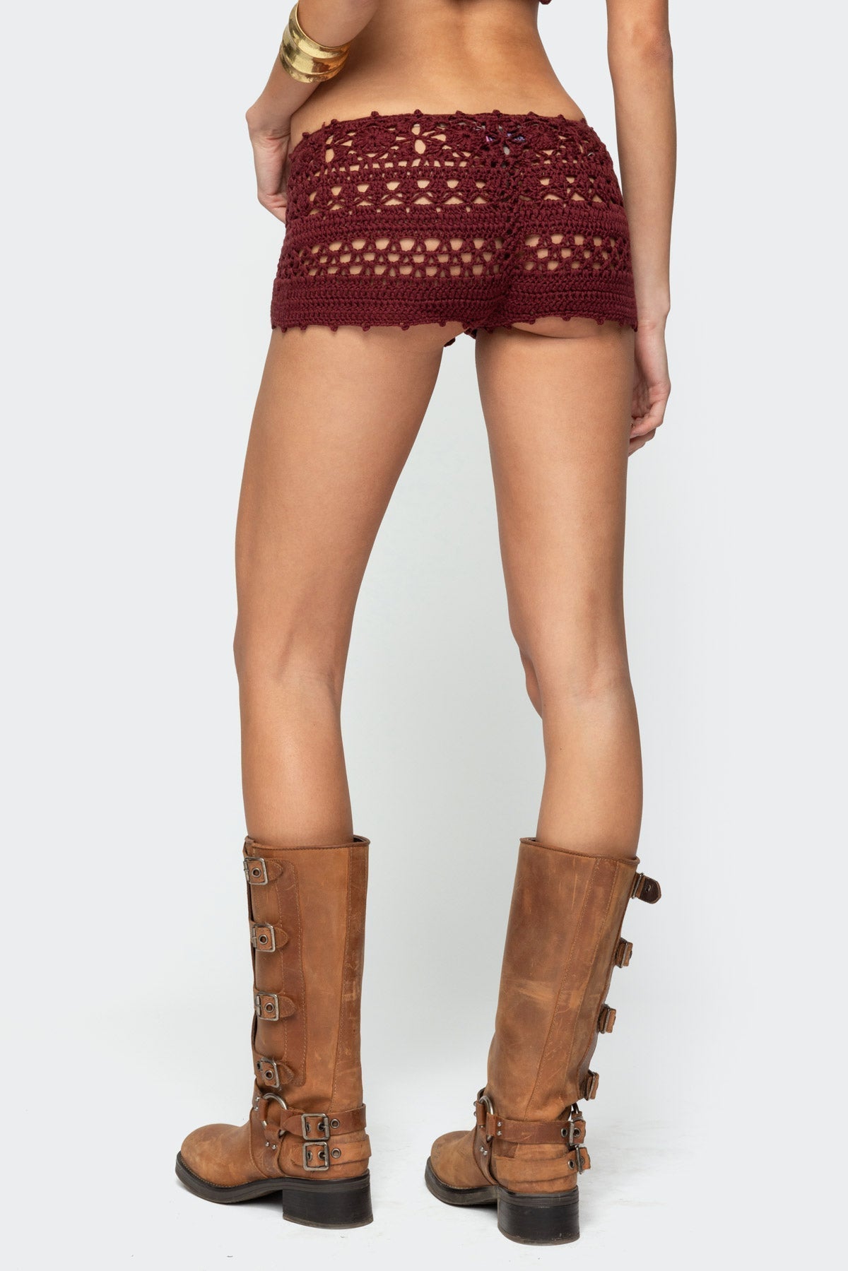 Kelani Crochet Shorts