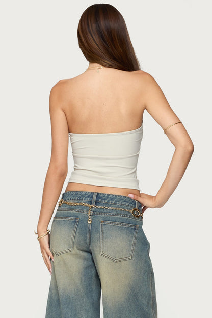 Lian Twist Front Tube Top