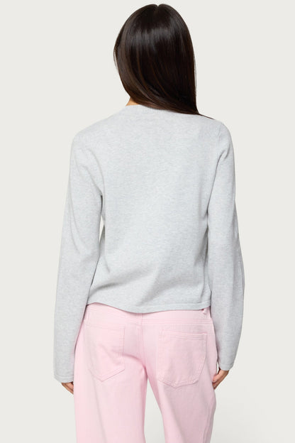 Jenie Split Front Knit Cardigan