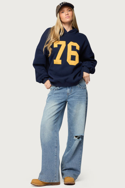 Rhyan 76 Oversized Hoodie