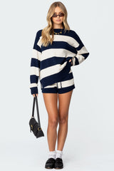 NAVY AND CREAM
