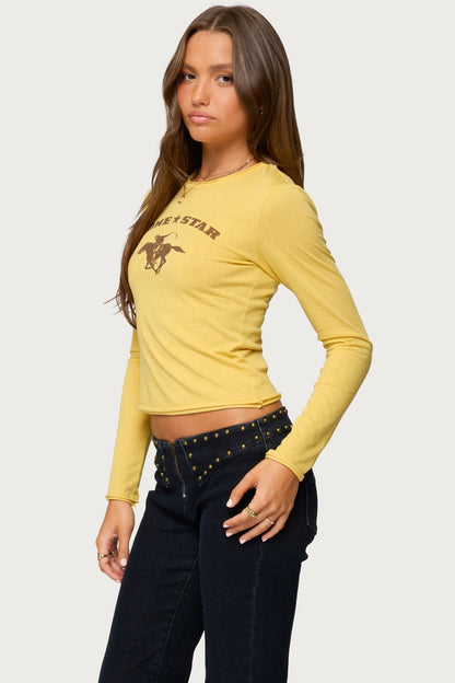 Lone Star Long Sleeve T Shirt