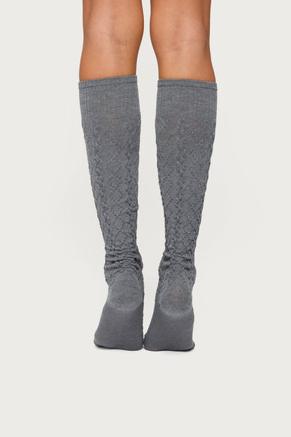 Cable Knit Socks