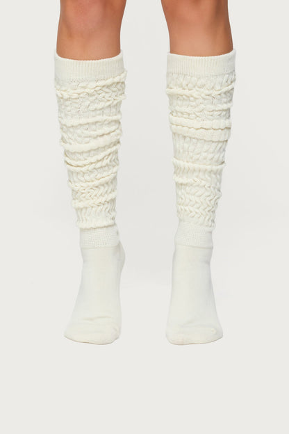 Knee High Scrunch Socks