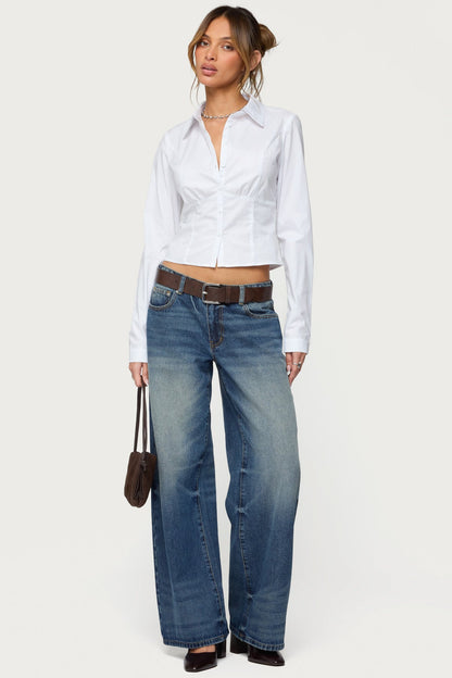 Laurna Tailored Button Up Shirt