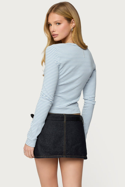 Jocelyn Striped Top