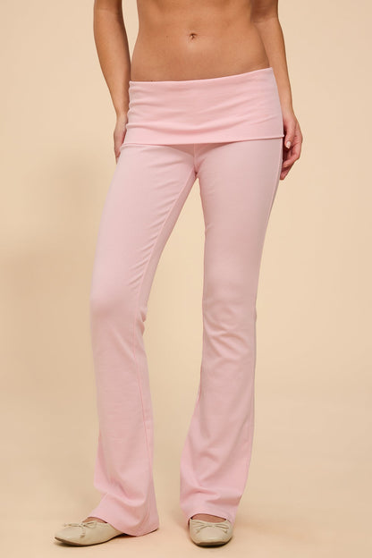Ivanne Foldover Flared Pants