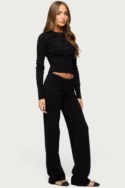 Montanna Rib Knit Cardigan