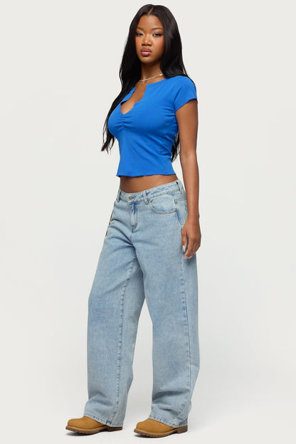 Andria V Neck Top