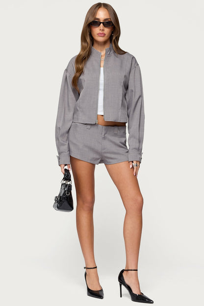 Roshelle High Neck Jacket